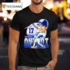 Shohei Ohtani Los Angeles Dodgers Basketball Signature Caricature T Shirt