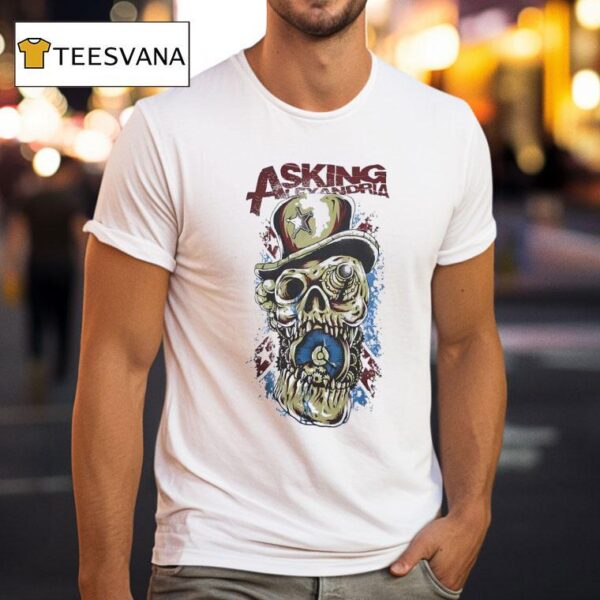 Skull Asking Alexandria Monster T Shirt