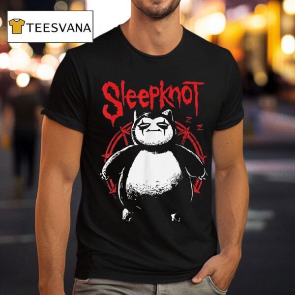 Sleepknot Snorlax Metal T Shirt