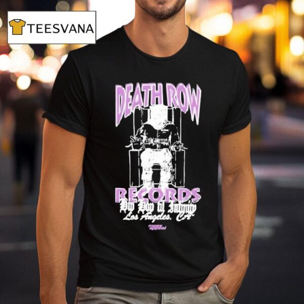 Snooper Death Row Records X Mass Appeal Hip Hop Till Infinity Los Angeles Ca T Shirt