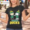 Snoopy And Charlie Brown Oregon Ducks The Peanuts T Shirt