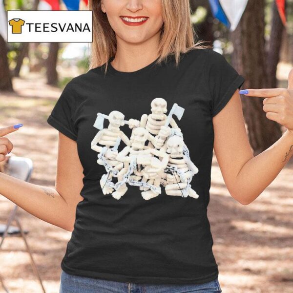 Spooky Woods Skeleton Troop T Shirt