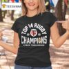 Stade Toulousain Top Rugby Back To Back To Back T Shirt