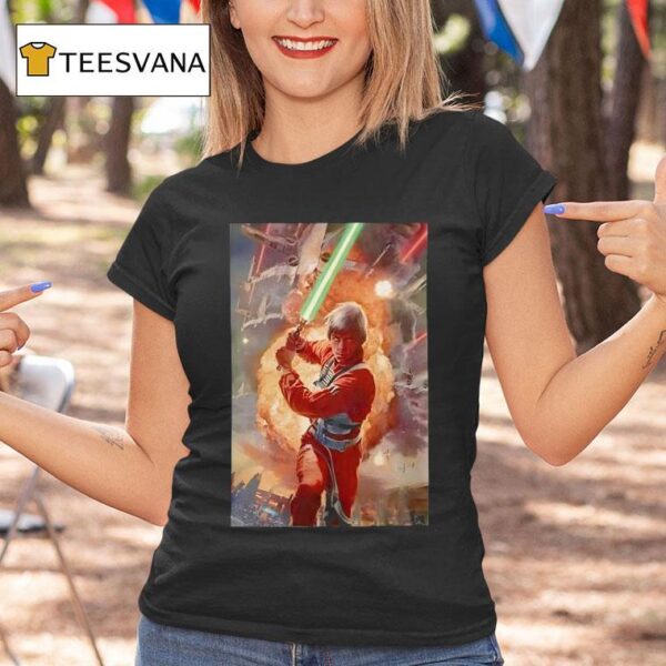 Star Wars Luke Skywalker Ready T Shirt
