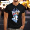 Stitch Fan New York Yankees T Shirt