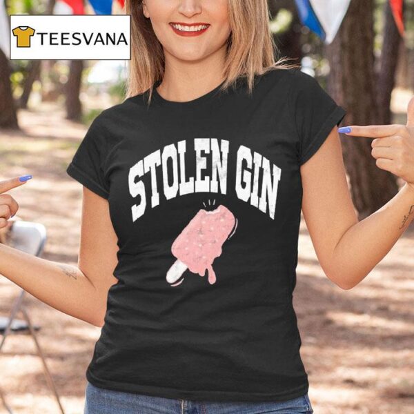 Stolen Gin Summer Popsicle Ice Cream T Shirt