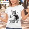 Stray Cat Draw Picture T Shirt