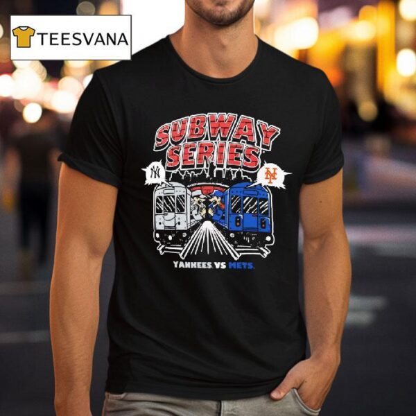 Subway Series New York Yankees Vs New York Mets T Shirt