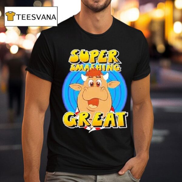 Super Smashing Great Bullseye Tv Cartoon T Shirt