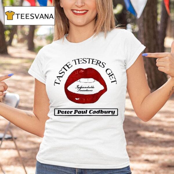 Taste Testers Get Peter Paul Cadbury T Shirt