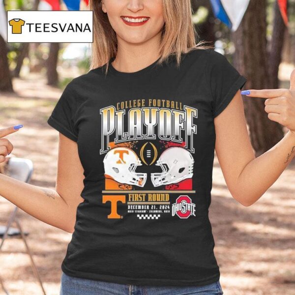 Tennessee Volunrs Vs Ohio State Buckeyes College Football Playoff First Round T Shirt