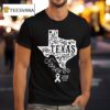 Texas Forever Flood Relief Breast Cancer Awareness Month T Shirt
