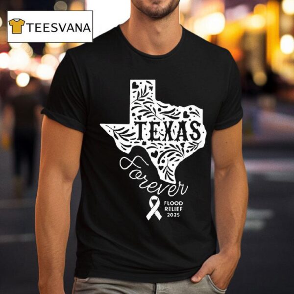 Texas Forever Flood Relief Breast Cancer Awareness Month T Shirt