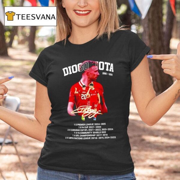 Thank You For The Memories Rest In Peace Diogo Jota T Shirt