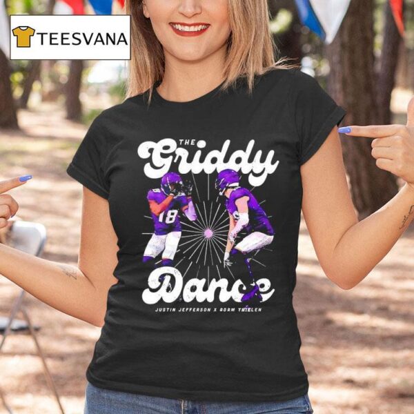 The Griddy Dance Justin Jefferson X Adam Thielen T Shirt
