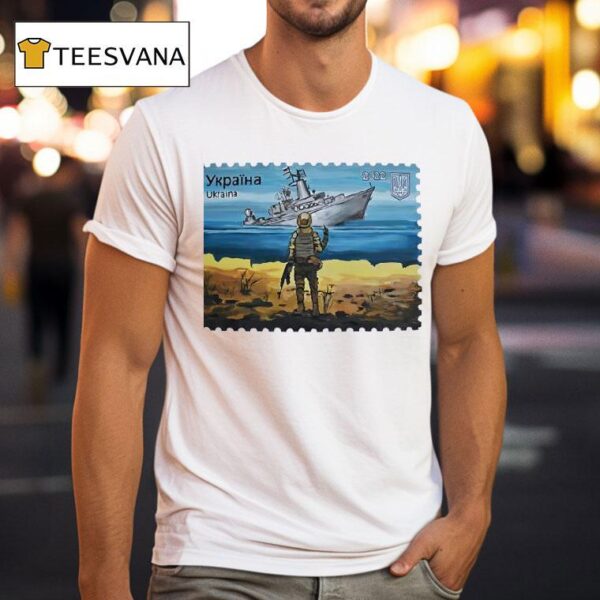 The Russian Warship Moskva Was Sunk During The Russia Ukraine War T Shirt