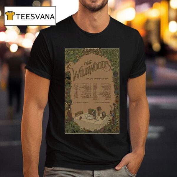 The Wildwoods January And February Tour T Shirt
