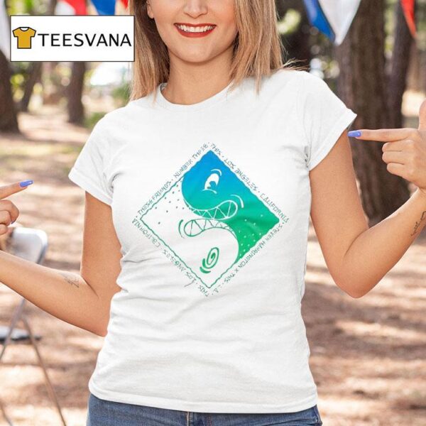 This Los Angeles California Number There Their Friends This Gallery T Shirt
