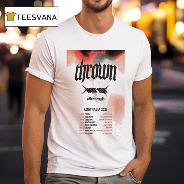 Thrown Australia Tour T Shirt