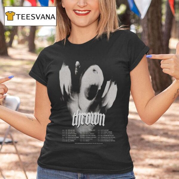 Thrown Summer Tour T Shirt