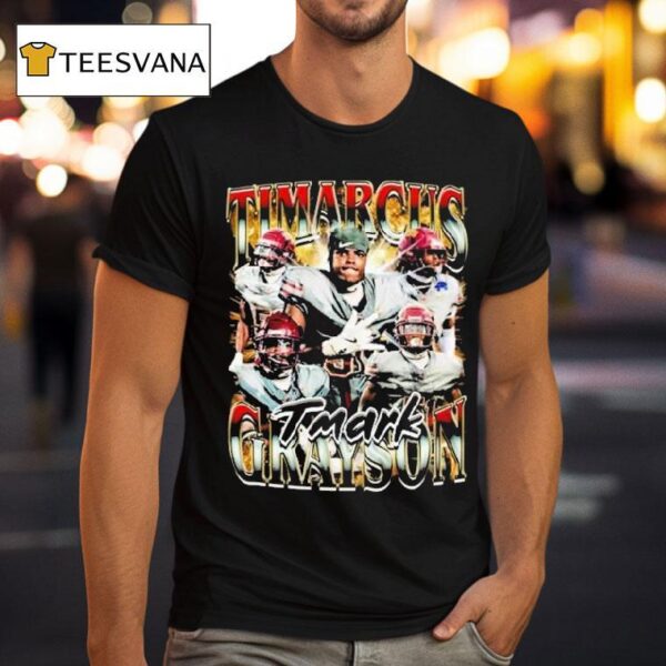Timarcus Grayson Tmark Tuskegee Golden Tigers T Shirt