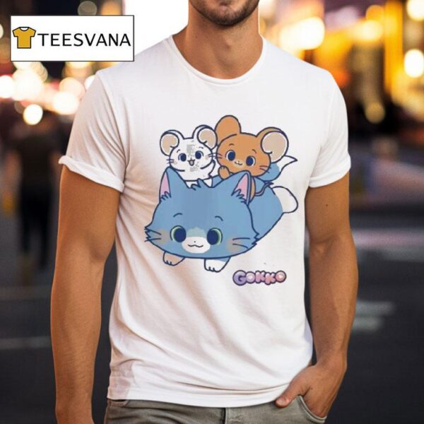 Tom Jerry Gokko Trio Rats Ca T Shirt