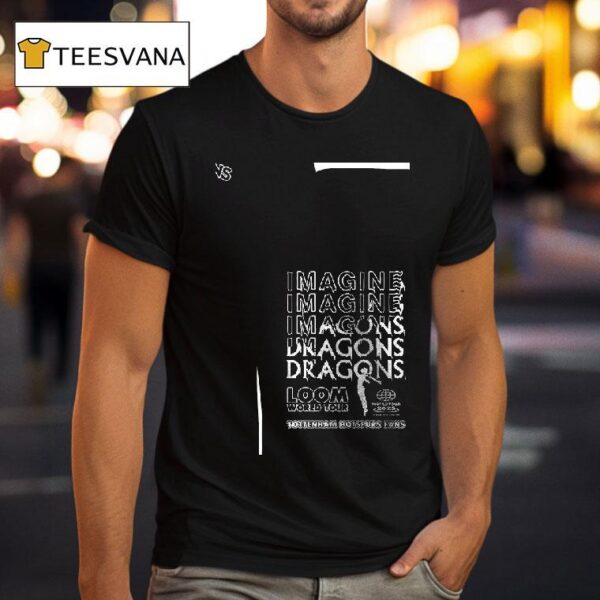 Tottenham Hotspus X Imagine Dragons Loom World Tour Stadium T Shirt