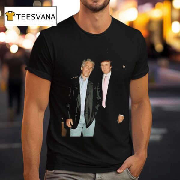 Trump And Jeffrey Epstein Photo T Shirt