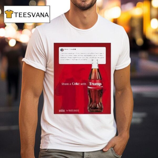 Trump Real Cane Sugar Coke T Shirt