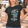 Tulane Green Wave All Names Of Legends Gasparill Bowl Champions T Shirt