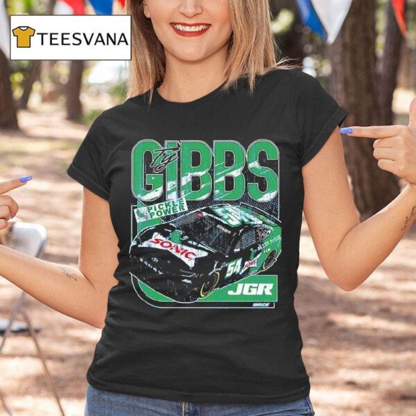 Ty Gibbs Joe Gibbs Racing Team Pickle Power Nascar T Shirt