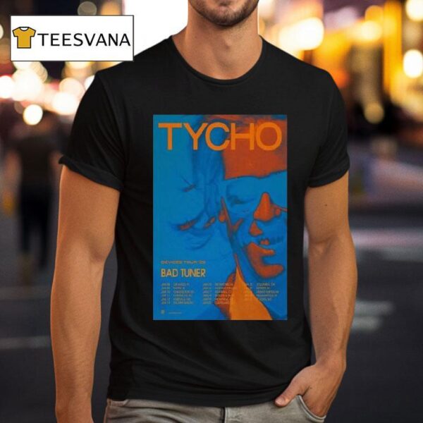 Tycho Bad Tuner Devices Tour T Shirt