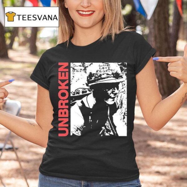 Unbroken Life Love Regret The Smiths Rip Off T Shirt