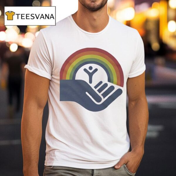 United Way Rainbow Ringer T Shirt