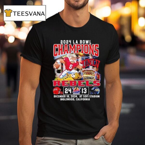 Unlv Rebels La Bowl Champions Beat California Golden Bears T Shirt