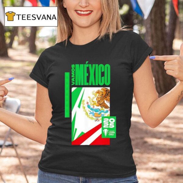 Vamos Mexico Concacaf Copa Oro T Shirt
