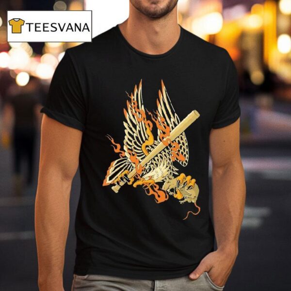 Venom Street Justice Born Scum Eagle T Shirt