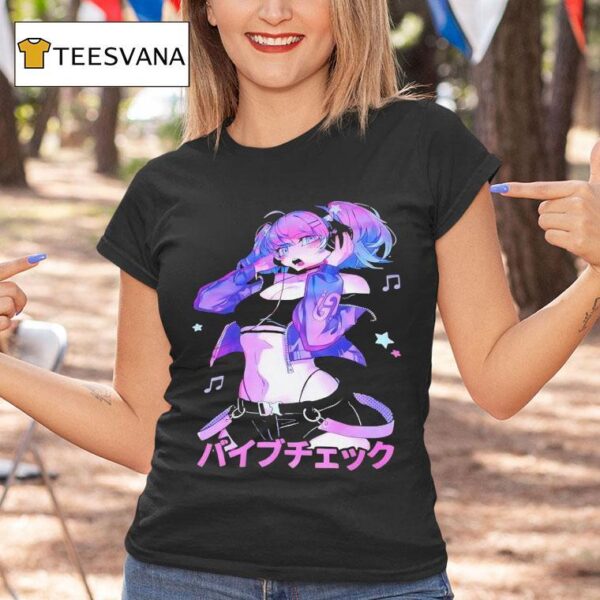 Vibe Check Waifu Gg T Shirt