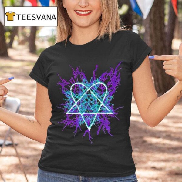 Ville Valo Heartagram Fulgurgram T Shirt