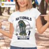 Washington Nationals Back To Back Mlb Champions Hardwood Champions Trophy T Shirt