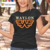 Waylon Jennings Silver Flying T Shirt
