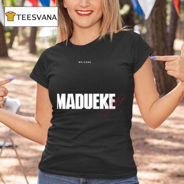 Welcome Noni Madueke Arsenal Signature T Shirt