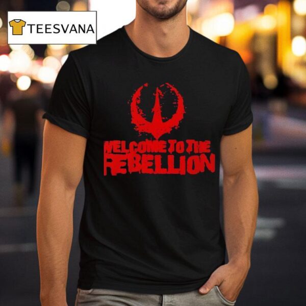Welcome To The Rebellion Logo T Shirt