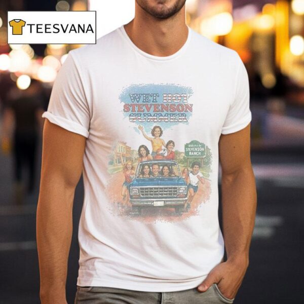 Wet Hot Stevenson Ranch Summer Cartoon T Shirt