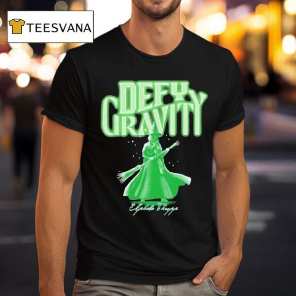 Wicked Defy Gravity Elphaba Thropp T Shirt
