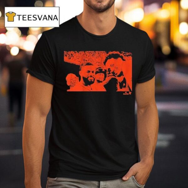 Willy Adames Rafael Devers Heliot Ramos And Luis Matos Smile San Francisco Giants T Shirt