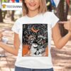 Wolfskulljack Mushroom Moon T Shirt