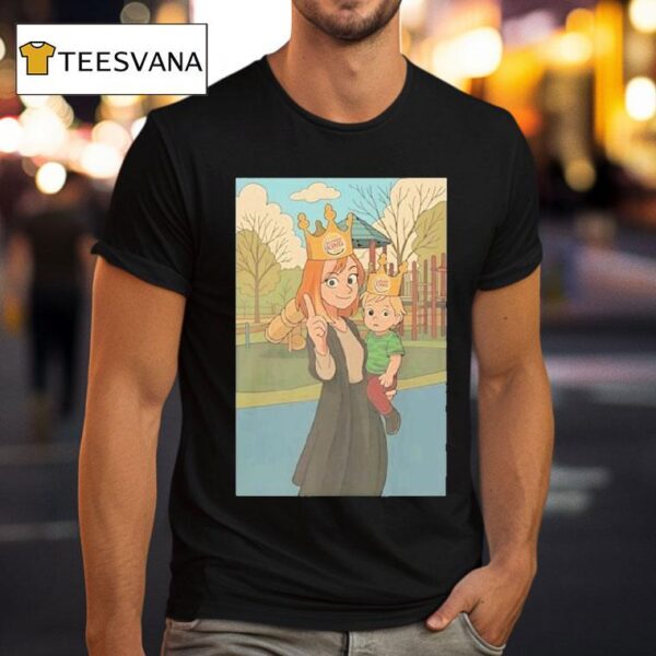 Wp Queen Of The Playground Burger King T Shirt