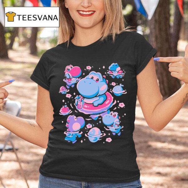 Yoshi And Summer Fun T Shirt