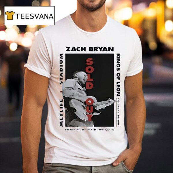 Zach Bryan Metlife Stadium Kings Of Leon T Shirt